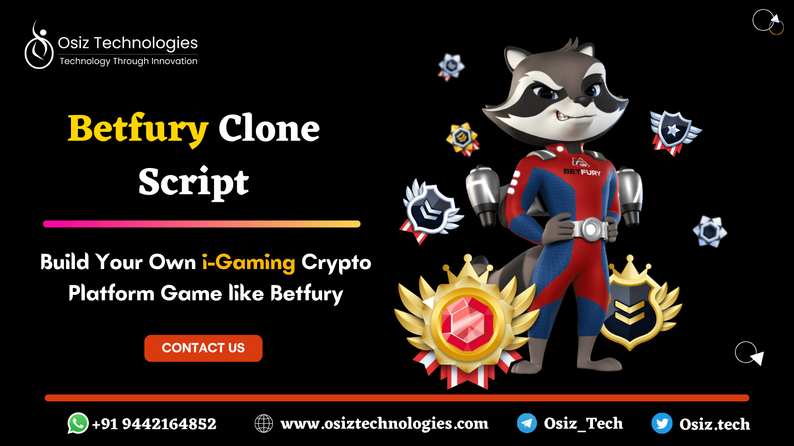 Betfury Clone Script -  i-Gaming  Crypto Platform Like Betfury | Osiz